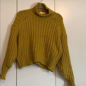 Chartreuse Chunky HM sweater